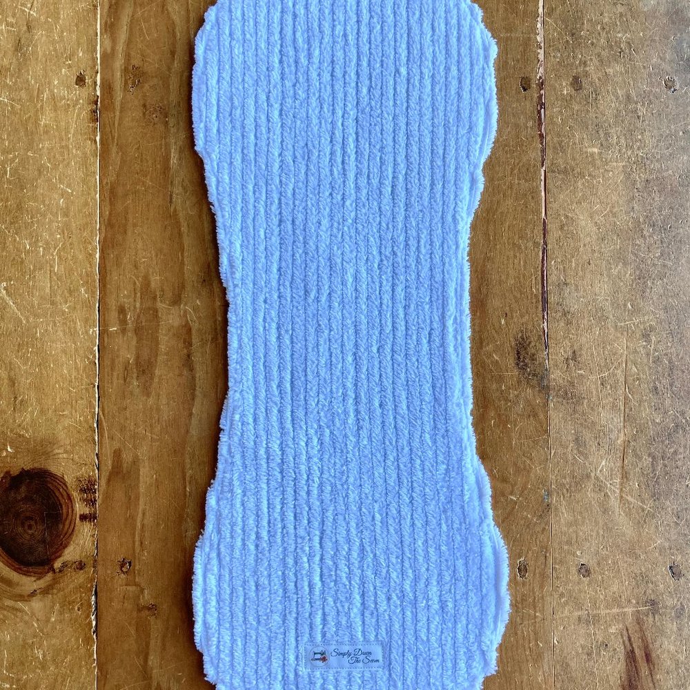 Brand new never used handmade baby boy burp cloths, soft and absorbent burp rags - Picture 9 of 10